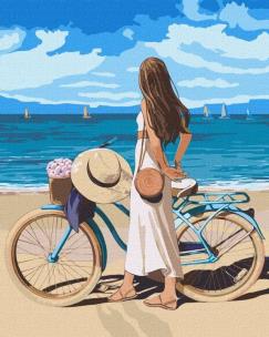 Opakowanie Malowanie po umerach - Wybrzeże morskie 40x50cm