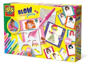 Malowanie przez dmuchanie projektantka. Wydawca: SES Creative. Multiszop.pl Opakowanie Malowanie przez dmuchanie projektantka