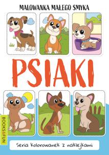 Okładka książki Malowanka Małego Smyka. Psiaki