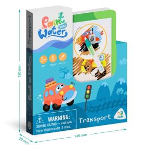 Opakowanie Malowanka wodna z markerem Transport