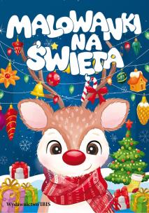 Okładka książki Malowanki na Święta