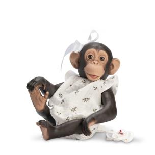 Opakowanie Małpka hiszpańska Lola w rampersie w listki 32cm