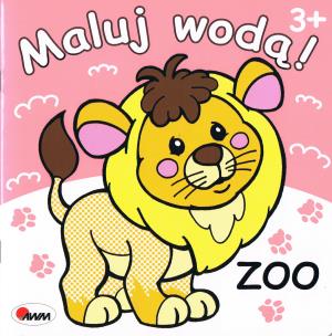 Okładka książki Maluj wodą! Zoo 3+