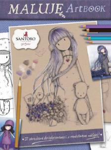 MALUJĘ ARTBOOK SANTORO - uszkodzone. Autor: Opracowanie zbiorowe. Multiszop.pl Okładka książki MALUJĘ ARTBOOK SANTORO - uszkodzone