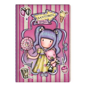 Mały Notes z Naklejkami Gorjuss First Prize. Wydawca: Santoro. Multiszop.pl Opakowanie Mały Notes z Naklejkami Gorjuss First Prize
