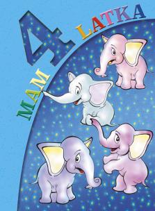 Mam 4 latka. Autor: Wiśniewska Anna. Multiszop.pl Okładka książki Mam 4 latka