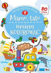 Okładka książki Mamo Tato umiem kolorować 1