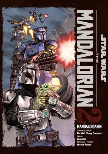 Mandalorianin. Star Wars. Manga. Tom 2. Autor: Yūsuke Ōsawa. Multiszop.pl Okładka książki Mandalorianin. Star Wars. Manga. Tom 2