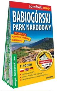 Mapa - Babiogórski Park Narodowy 1:50 000. Autor:   Praca zbiorowa. Multiszop.pl Okładka książki Mapa - Babiogórski Park Narodowy 1:50 000