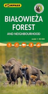 Opakowanie Mapa -Białowieża Forest and Neighbourhood 1:50 000