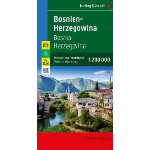 Okładka książki Mapa Bośnia i Hercegowina 1:200 000 FB