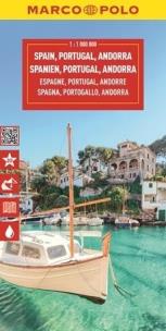 Mapa drogowa Hiszpania, Portugalia 1:1 000 000. Autor:   Praca zbiorowa. Multiszop.pl Okładka książki Mapa drogowa Hiszpania, Portugalia 1:1 000 000