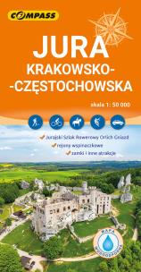 Opakowanie Mapa - Jura Krakowsko-Częstochowska 1:50 000