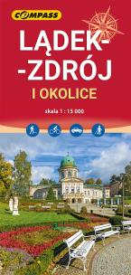 Mapa - Lądek Zdrój i okolice 1:15 000. Wydawca: Compass. Multiszop.pl Opakowanie Mapa - Lądek Zdrój i okolice 1:15 000