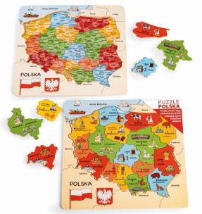 Opakowanie Mapa Polski puzzle