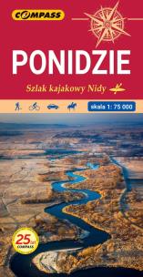 Mapa - Ponidzie Szlak krajowy Nody 1:75 000. Autor:   Praca zbiorowa. Multiszop.pl Okładka książki Mapa - Ponidzie Szlak krajowy Nody 1:75 000