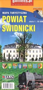 Okładka książki Mapa - powiat świdnicki 1:55 000