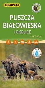 Okładka książki Mapa - Puszcza Białowieska 1:50 000