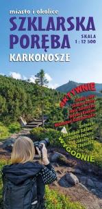Okładka książki Mapa Szklarska Poręba i okolice dla aktywnych