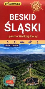Okładka książki Mapa tur. - Beskid Śląski i Pasmo Wielkiej Raczy