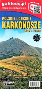 Okładka książki Mapa tur. - Karkonosze pol. i czeskie 1:25 000 lam