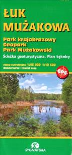 Mapa tur. - Łuk Mużakowa 1:45 000 i 1:12 500. Wydawca: Sygnatura. Multiszop.pl Opakowanie Mapa tur. - Łuk Mużakowa 1:45 000 i 1:12 500