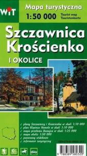 Mapa tur. - Szczawnica, Krościenko... 1:50 000. Autor:   Praca zbiorowa. Multiszop.pl Okładka książki Mapa tur. - Szczawnica, Krościenko... 1:50 000