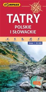 Okładka książki Mapa tur. - Tatry Polskie i Słowackie 1:50 000
