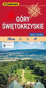 Mapa turystyczna - Góry Świętokrzyskie 1:60 000. Autor:   Praca zbiorowa. Multiszop.pl Okładka książki Mapa turystyczna - Góry Świętokrzyskie 1:60 000