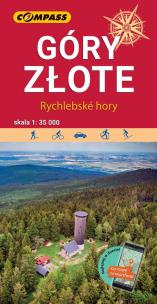 Okładka książki Mapa turystyczna - Góry Złote 1:35 000, w.2022