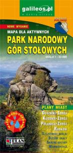 Okładka książki Mapa turystyczna - Park Narodowy Gór Stołowych