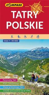 Okładka książki Mapa turystyczna - Tatry Polskie 1:30 000 w.2022