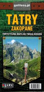 Okładka książki Mapa - Zakopane Tatry