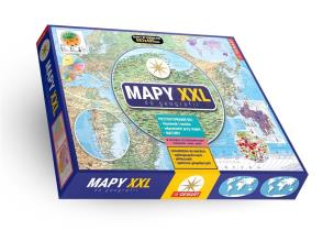 MAPY XXL. Do Geografii. Autor: Opracowanie zbiorowe. Multiszop.pl Okładka książki MAPY XXL. Do Geografii