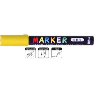 Marker akrylowy 1-2mm żółty (6szt) M&G. Wydawca: M&G. Multiszop.pl Opakowanie Marker akrylowy 1-2mm żółty (6szt) M&G