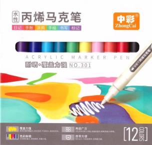 Opakowanie Marker akrylowy Flower 12 kolorów