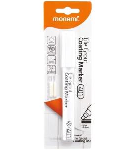 Opakowanie Marker do fug biały MONAMI