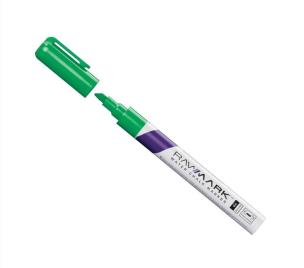 Marker kredowy zielony metaliczny. Wydawca: Rawmark. Multiszop.pl Opakowanie Marker kredowy zielony metaliczny