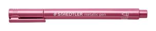 Marker metaliczny Metallic 10szt. czerwony Staedtler. Wydawca: STAEDTLER. Multiszop.pl Opakowanie Marker metaliczny Metallic 10szt. czerwony Staedtler