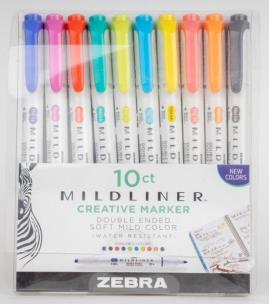 Opakowanie Marker Mildliner 10 kolorów