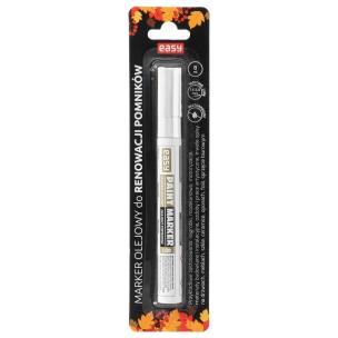 Marker olejowy biały EASY. Wydawca: Easy Stationery. Multiszop.pl Opakowanie Marker olejowy biały EASY