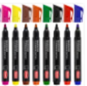 Opakowanie Marker permanentny 8 kolorów