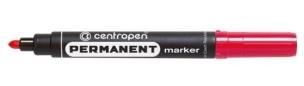 Marker permanentny 8566 czerwony. Wydawca: Centropen. Multiszop.pl Opakowanie Marker permanentny 8566 czerwony