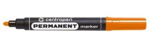 Marker permanentny 8566 pomarańczowy. Wydawca: Centropen. Multiszop.pl Opakowanie Marker permanentny 8566 pomarańczowy