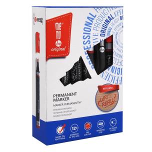 Marker permanentny czerwony (12szt) MemoBe. Wydawca: MemoBe. Multiszop.pl Opakowanie Marker permanentny czerwony (12szt) MemoBe