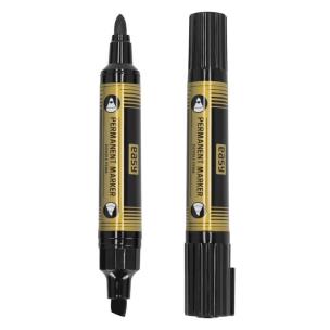 Opakowanie Marker permanentny Double czarny (24szt) EASY