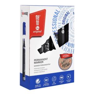 Marker permanentny niebieski (12szt) MemoBe. Wydawca: MemoBe. Multiszop.pl Opakowanie Marker permanentny niebieski (12szt) MemoBe