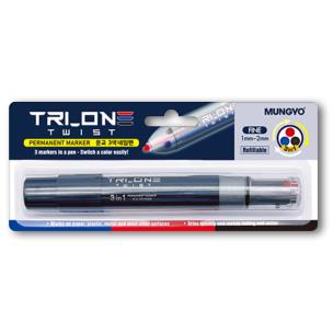 Opakowanie Marker permanentny w piórze 3 kolory w 1