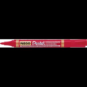 Opakowanie Marker permenentny z okrągłą końcówka N850, czerwony x 12