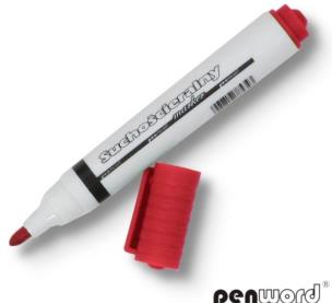 Opakowanie Marker suchościeralny czerwony (12szt)